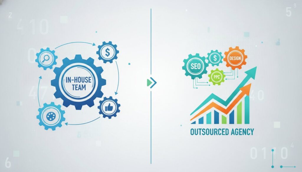 Outsourced Marketing vs. In-House: The Definitive 2026 Comparison